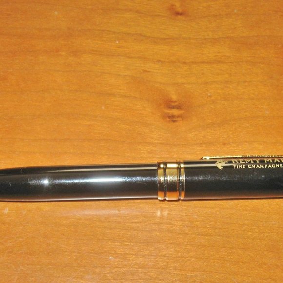 Remy Martin Fine Cognac Champagne Ballpoint Black Pen Quality Company Promo Gift - Picture 6 of 7